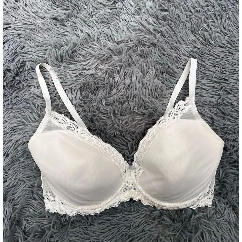 NATORI Feathers Plunge T-Shirt Bra - Basics size 36DD - Picture 3 of 8